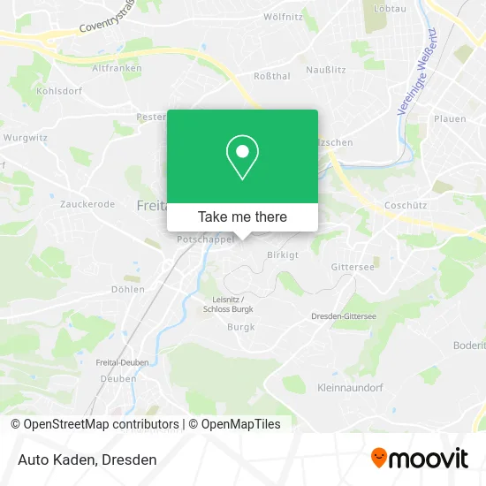 Auto Kaden map