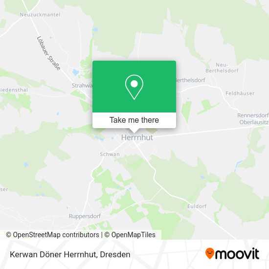 Карта Kerwan Döner Herrnhut