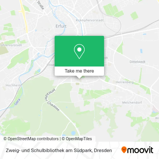 Zweig- und Schulbibliothek am Südpark map