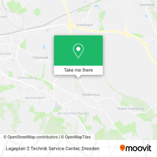 Карта Lageplan 2 Technik Service Center