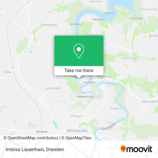 Карта Imbiss Lauenhain