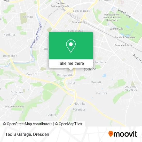 Карта Ted S Garage