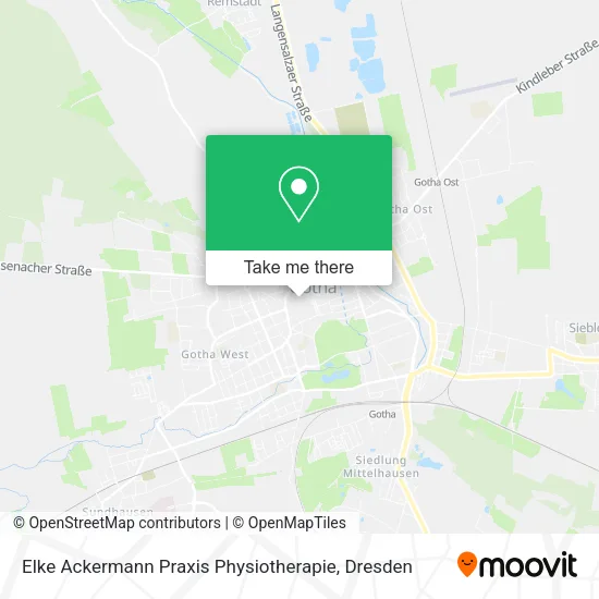 Карта Elke Ackermann Praxis Physiotherapie