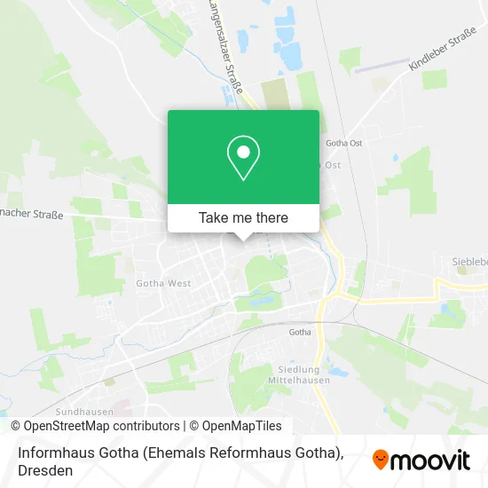 Informhaus Gotha (Ehemals Reformhaus Gotha) map