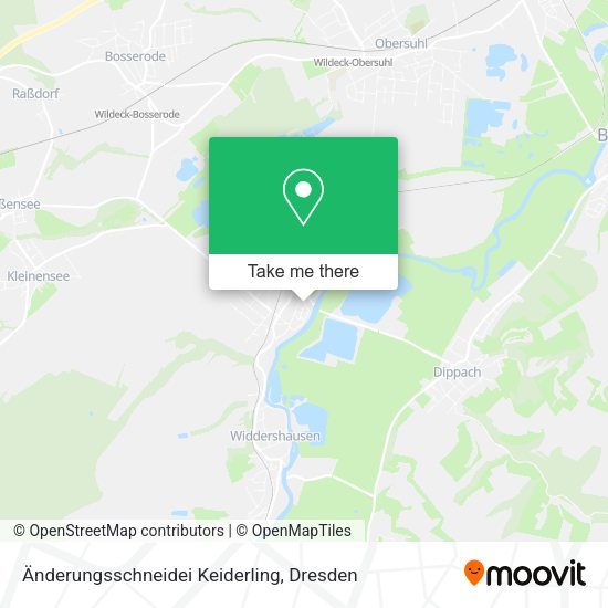 Карта Änderungsschneidei Keiderling