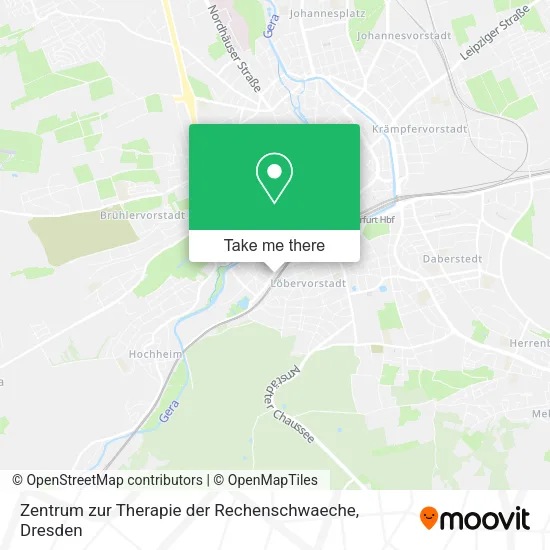 Карта Zentrum zur Therapie der Rechenschwaeche