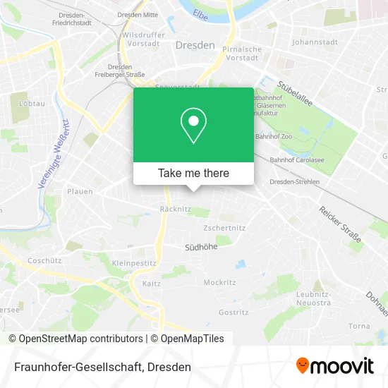 Карта Fraunhofer-Gesellschaft