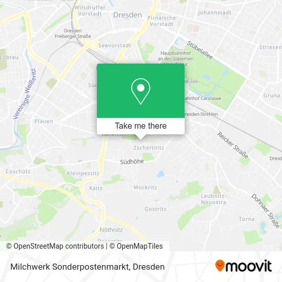 Milchwerk Sonderpostenmarkt map