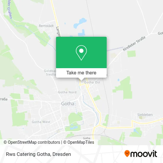 Rws Catering Gotha map