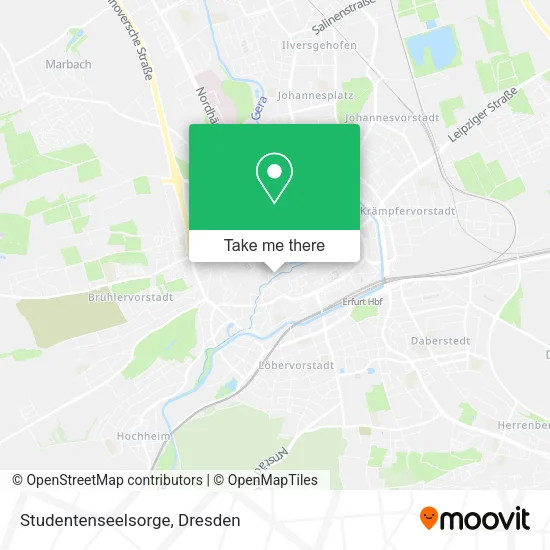 Карта Studentenseelsorge