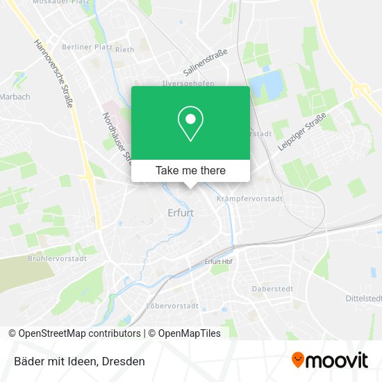 Карта Bäder mit Ideen