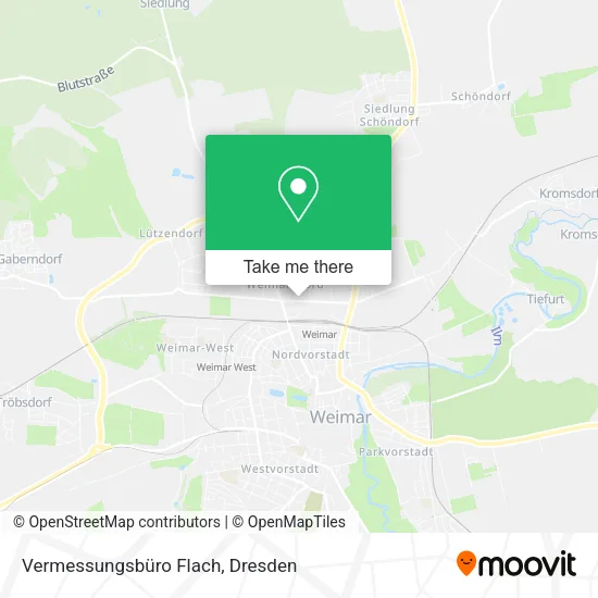 Карта Vermessungsbüro Flach