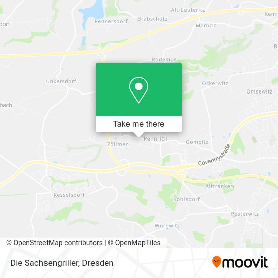 Карта Die Sachsengriller