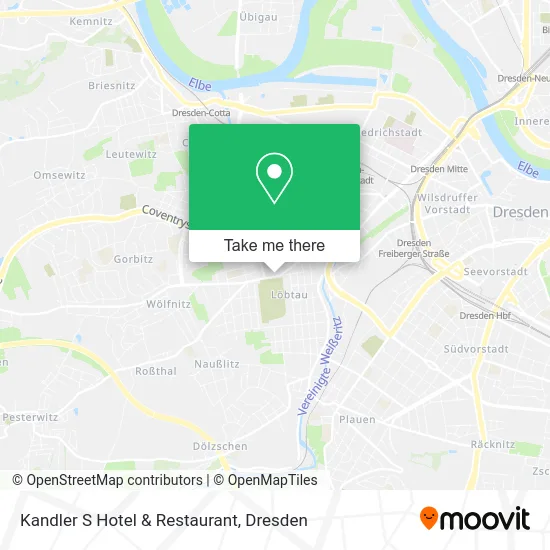 Карта Kandler S Hotel & Restaurant