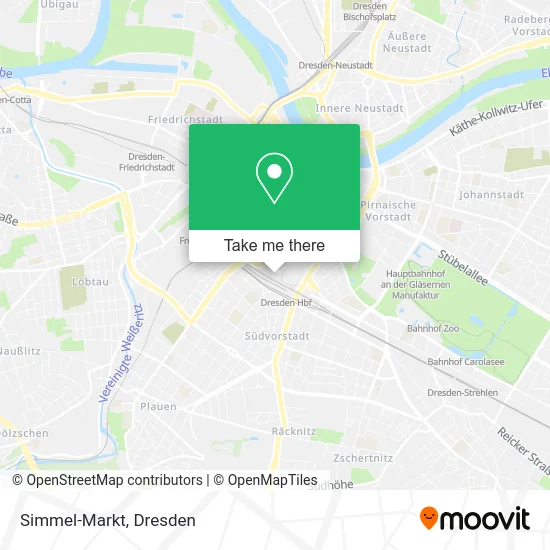 Карта Simmel-Markt