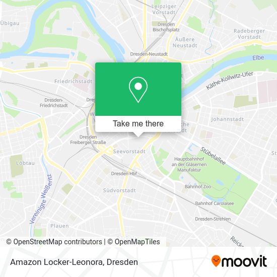 Карта Amazon Locker-Leonora
