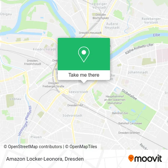 Карта Amazon Locker-Leonora