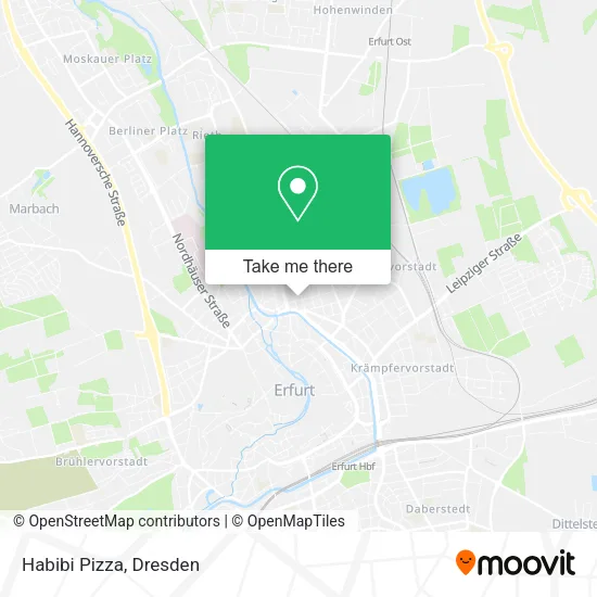 Карта Habibi Pizza