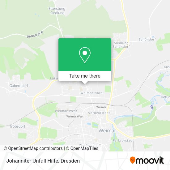 Карта Johanniter Unfall Hilfe