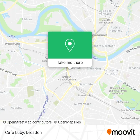 Карта Cafe Luby