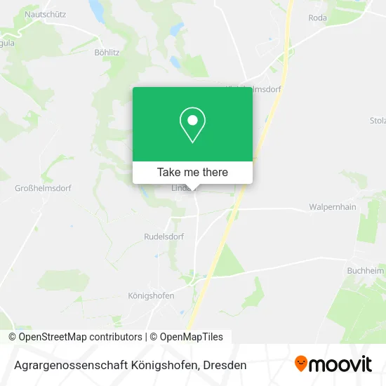 Карта Agrargenossenschaft Königshofen