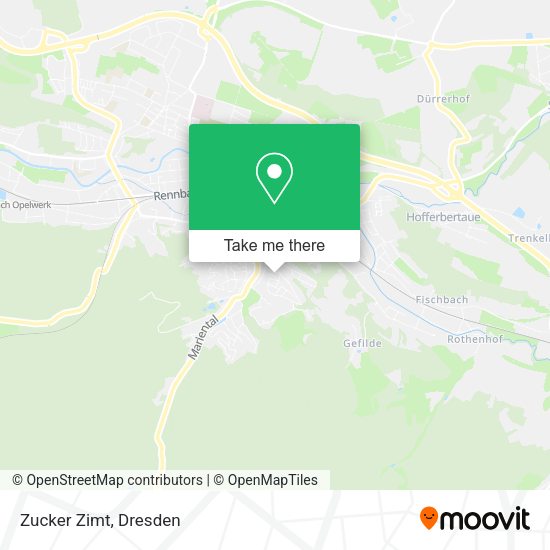 Карта Zucker Zimt