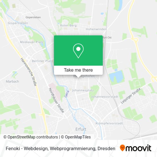 Fenoki - Webdesign, Webprogrammierung map