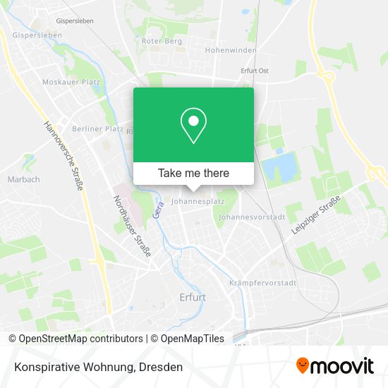 Карта Konspirative Wohnung