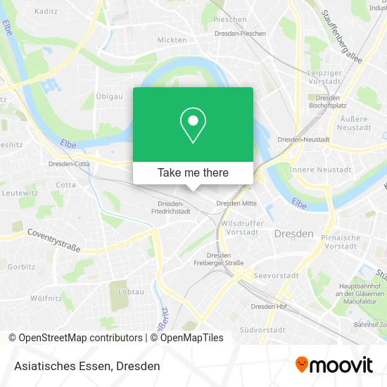 Карта Asiatisches Essen