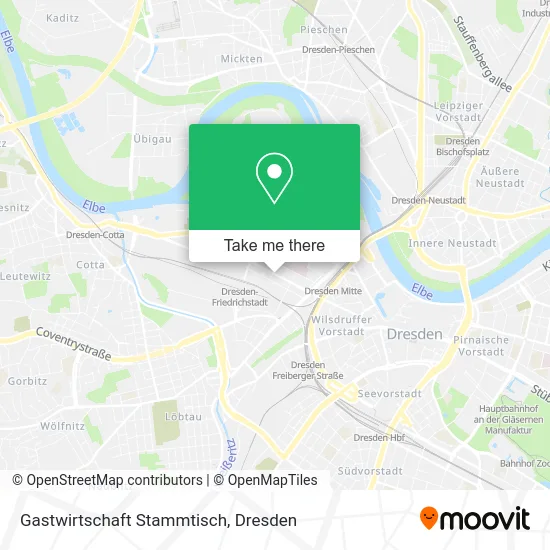 Карта Gastwirtschaft Stammtisch