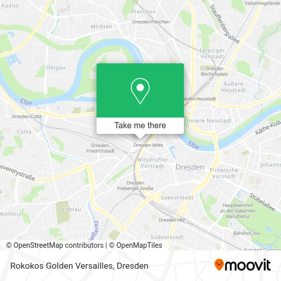 Rokokos Golden Versailles map