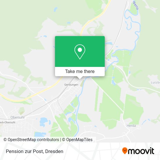 Карта Pension zur Post