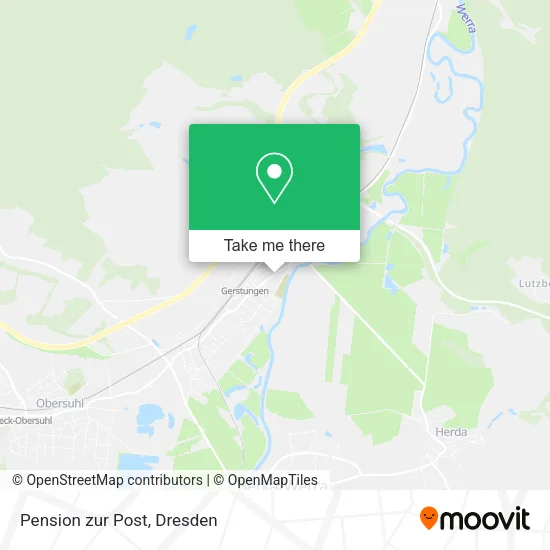 Карта Pension zur Post