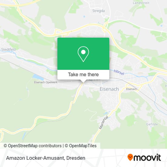 Карта Amazon Locker-Amusant