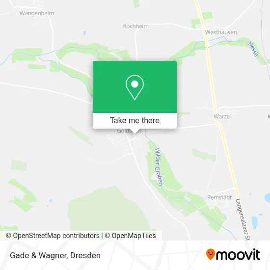 Карта Gade & Wagner