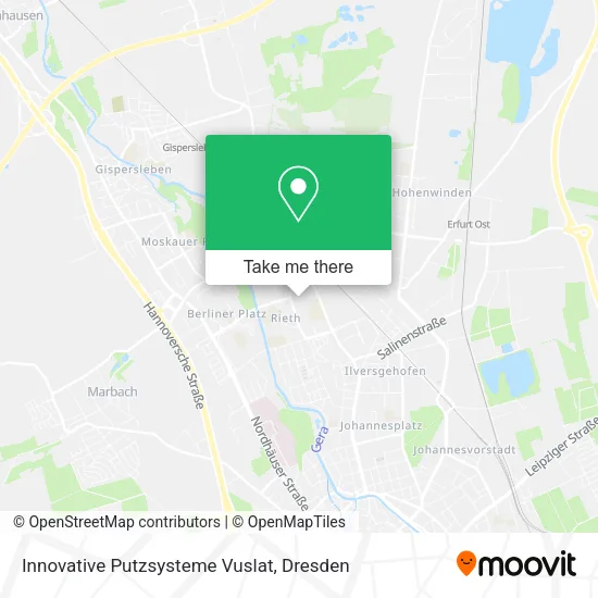 Карта Innovative Putzsysteme Vuslat