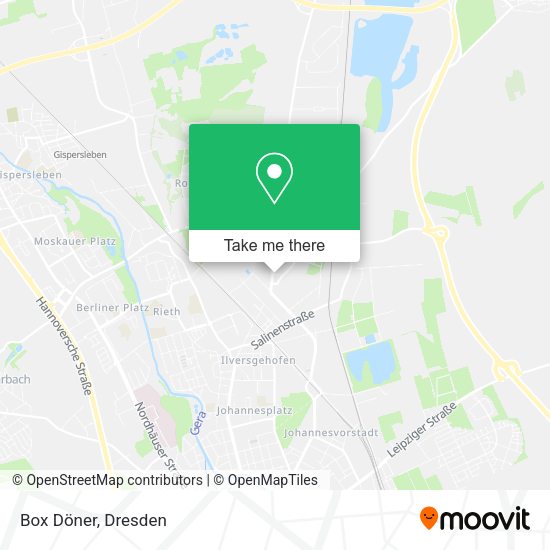 Карта Box Döner