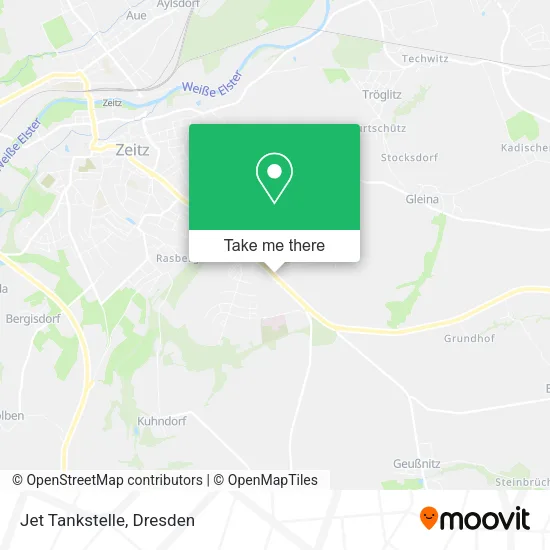 Карта Jet Tankstelle