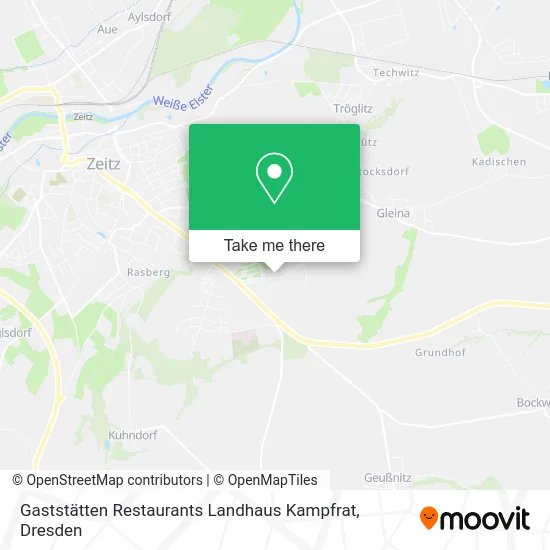 Gaststätten Restaurants Landhaus Kampfrat map