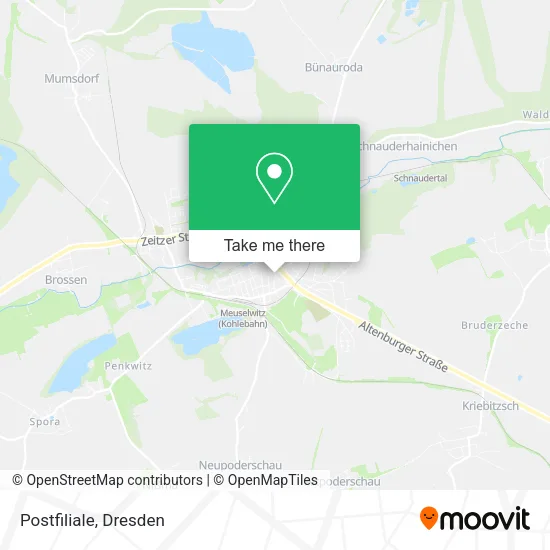 Карта Postfiliale