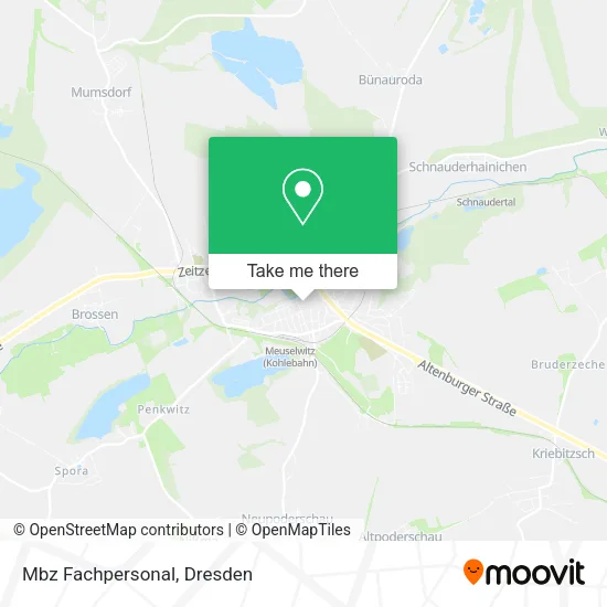 Карта Mbz Fachpersonal