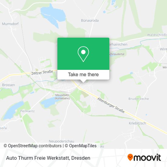 Карта Auto Thurm Freie Werkstatt