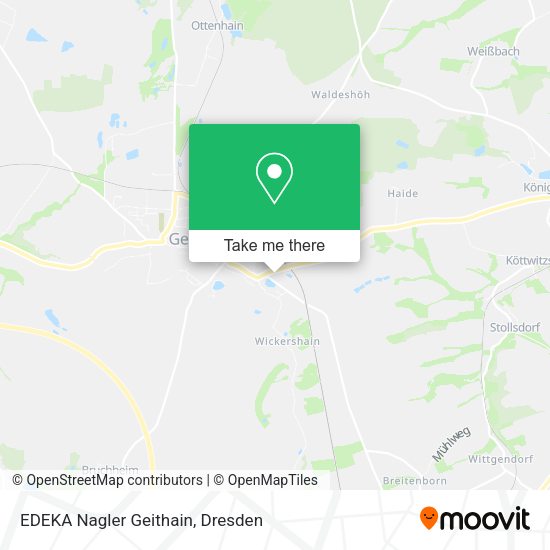 Карта EDEKA Nagler Geithain