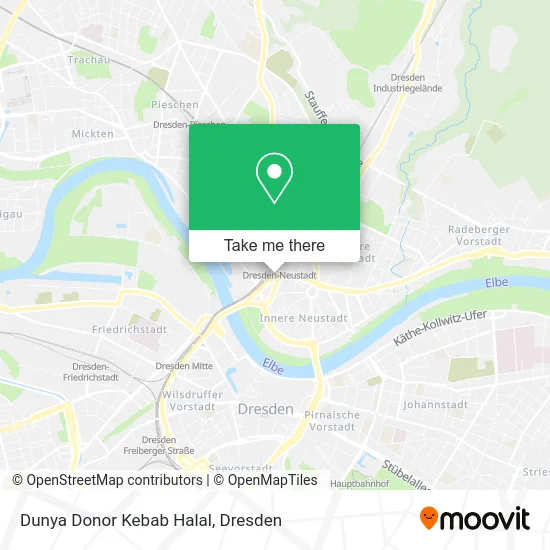 Карта Dunya Donor Kebab Halal