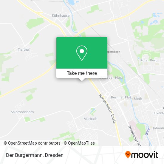 Карта Der Burgermann