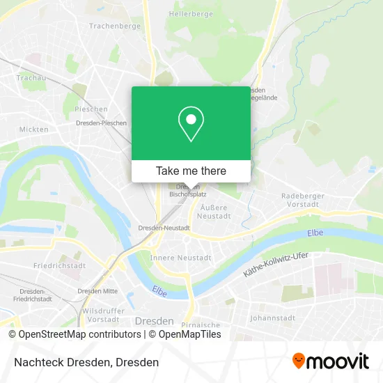 Карта Nachteck Dresden