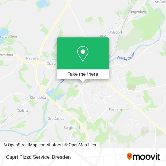 Карта Capri Pizza Service