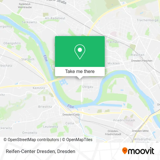 Карта Reifen-Center Dresden