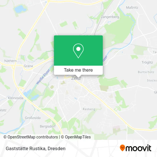 Карта Gaststätte Rustika