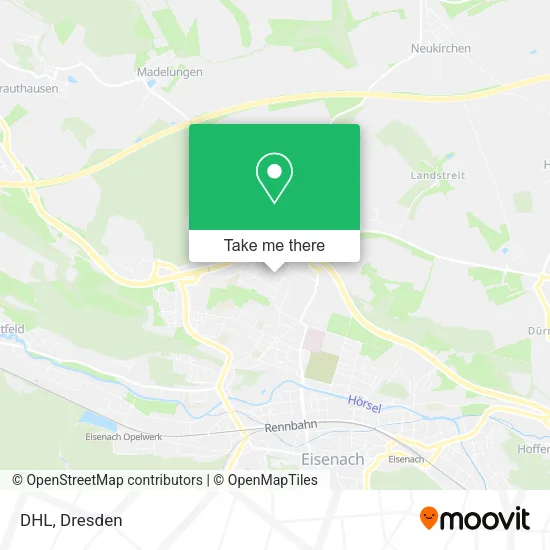 Карта DHL
